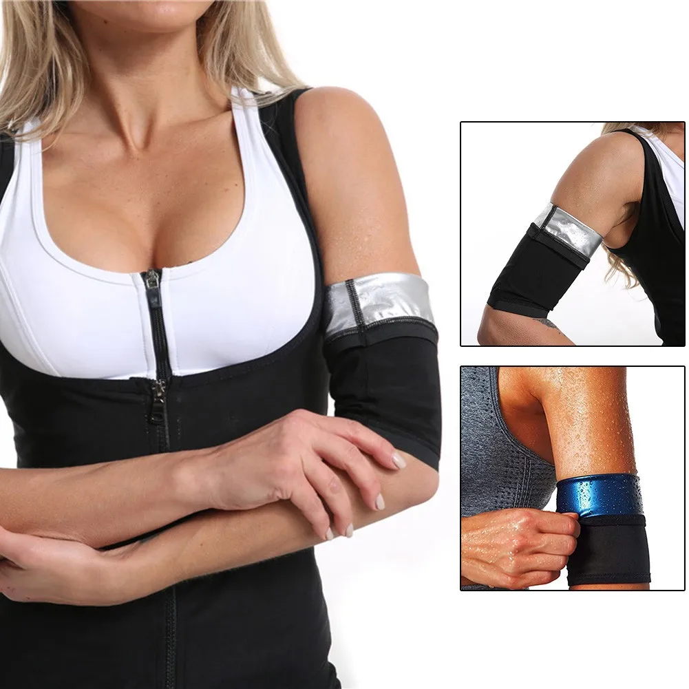 

Ladies Body Sculpting Arm Cover Yoga Exercise Fitness Slimming Armband Weightlifting Fast Calorie Burning Equipment 2021 New