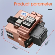 Fiber Cleaver AUA-X2 FTTH Cable Fiber Optic Cutting Knife Tools Cutter Three-in-one clamp slot 24 Surface Blade