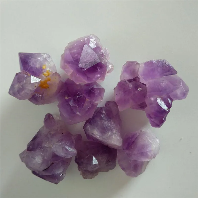 

Natural Purple crystal Amethyst Crystal gravel stones home decoration 200g