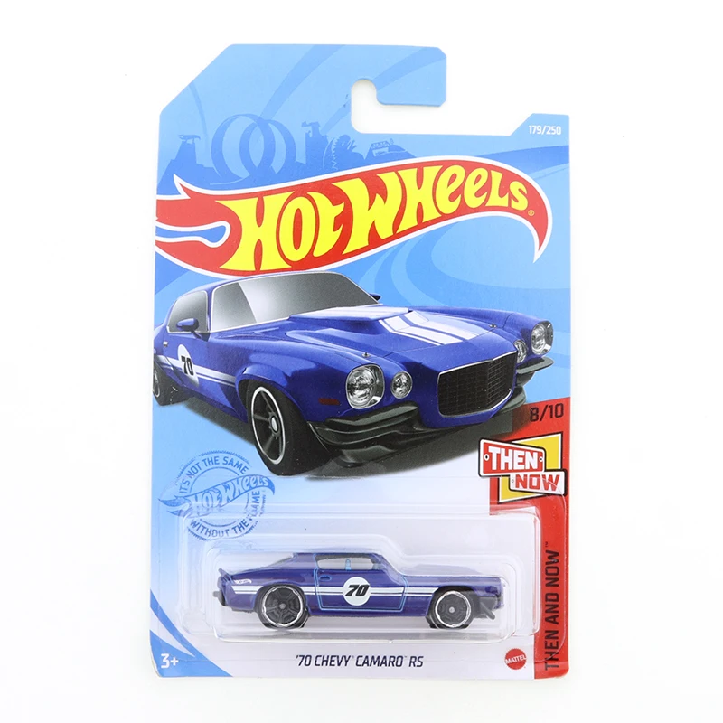 

2021P No.179 Hot wheels Hot Small Sports Car 1/64 Alloy Die-Casting Car Model @70 CHEVY CAMARO RS
