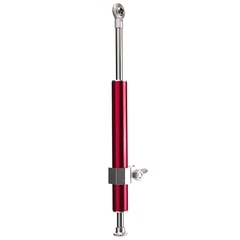 

1pcs Motorcycle damper Universal Steering Fork Stabilizer Red Wear-resistant