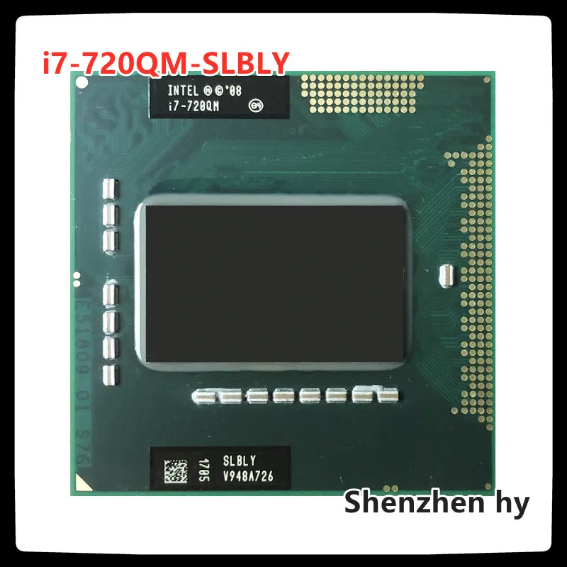 

i7-720QM i7 720QM SLBLY 1.6 GHz Quad-Core Eight-Thread CPU Processor 6W 45W Socket G1 / rPGA988A