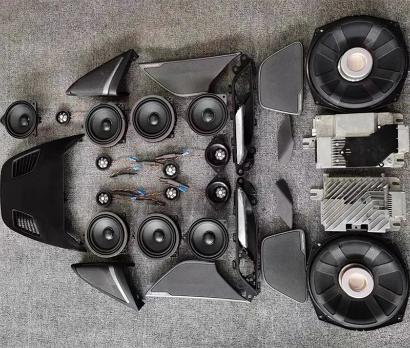 

Громкоговоритель harmankardon для BMW F10 F11 5 Series, усилитель мощности с аудиозакрышкой, басовый твитер, средний сабвуфер, комплект динамиков