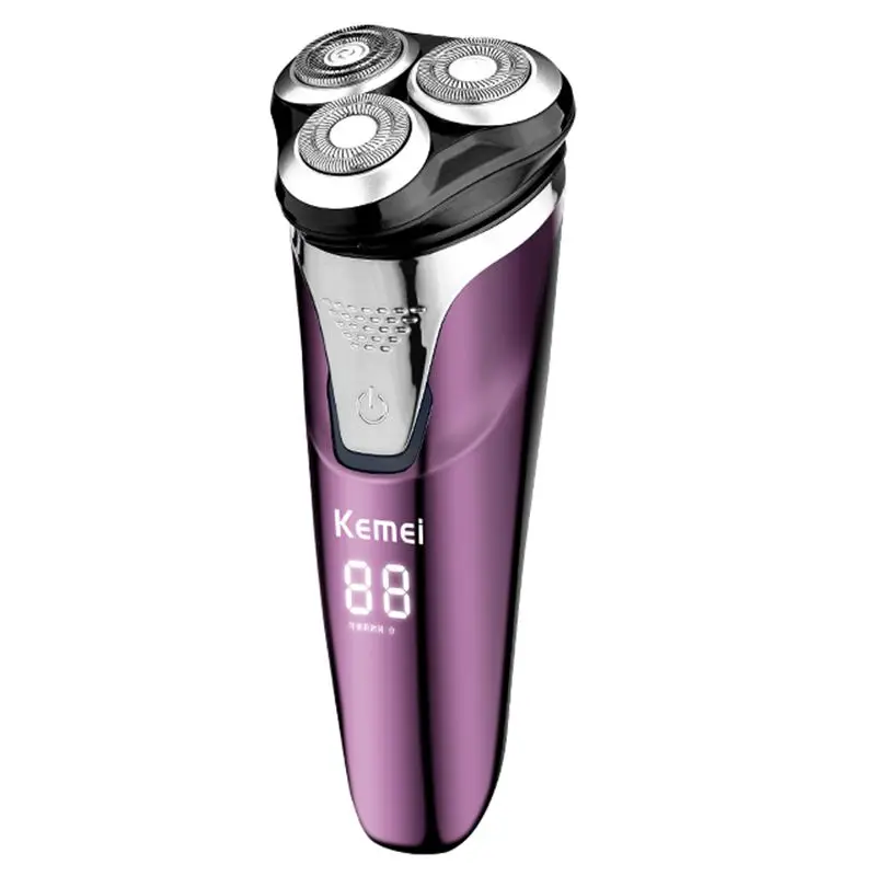 

wet dry electric shaver rotary shaving machine for men beard electric razor facial rechargeable male waterproof