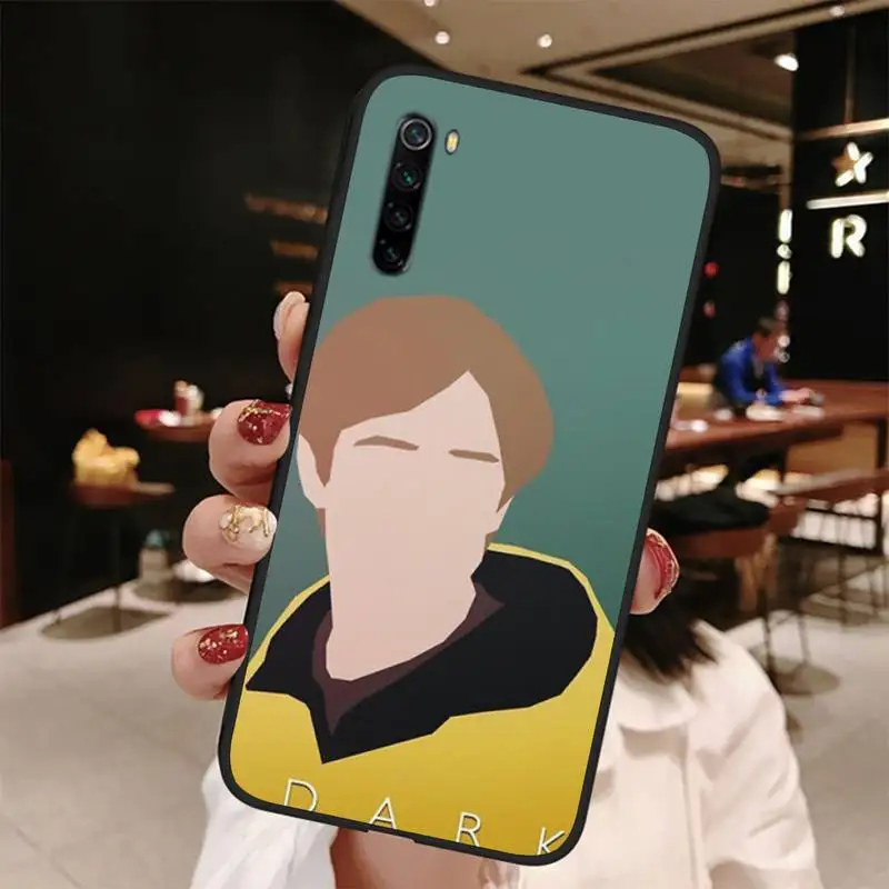 Хит продаж чехол netflix Dark оболочка Чехлы для xiaomi note max mi 3 7 8 9se Redmi 7a 8t 10 pro lite Обложка |