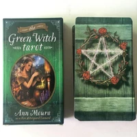 78 cards green witch tarot cards deck cards for family deck board games guidance divination fate playing card