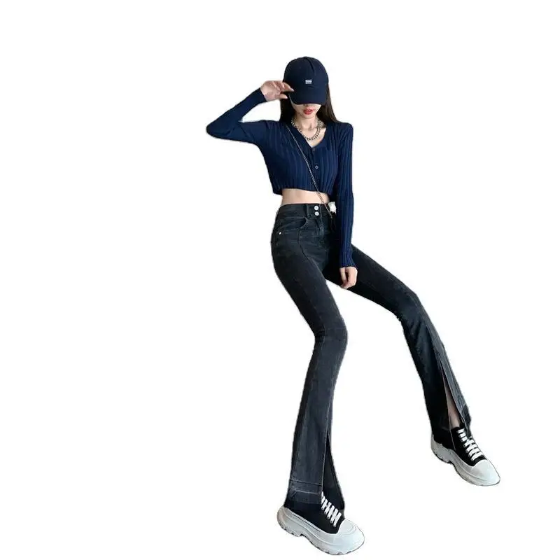 

New Chic Skinny Stretch Jeans in Autumn New