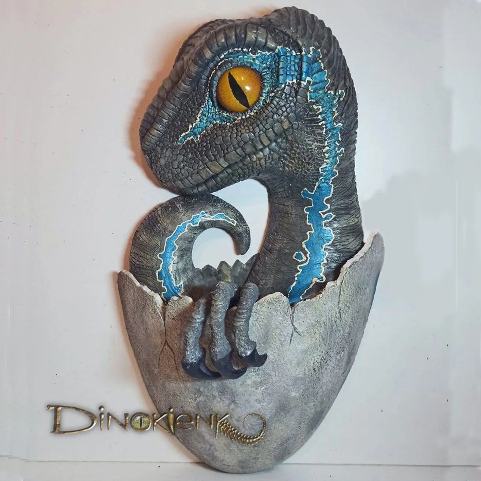 

Dinosaur In Eggs 3d Wall Handmade Art Decor Dinosaur Wall Decoration Resin Pendant Artwork Hanging Decorations