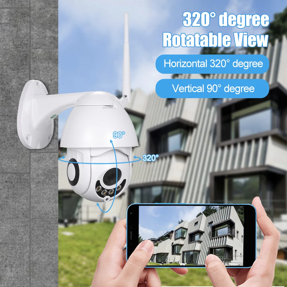 IP-камера Onvif 2 МП 1080P ночное видение | Безопасность и защита