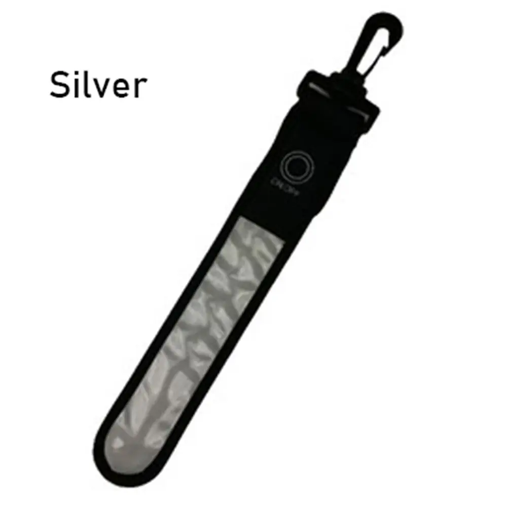 

Оповещение о безопасности, поддержка запястья, светящийся ремень на руку, ремешок, зеркальный фотоотражающий рюкзак, подвесные светильники, светящийся браслет