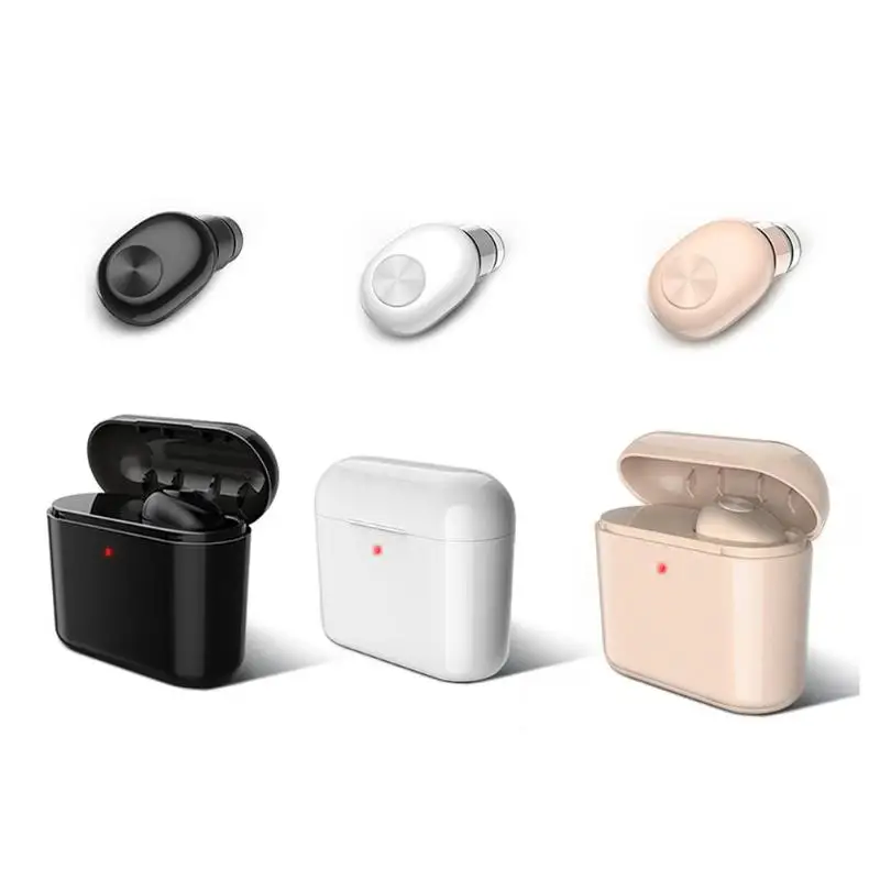 Bluetooth наушники беспроводная гарнитура Магнитная Зарядка стерео с зарядным