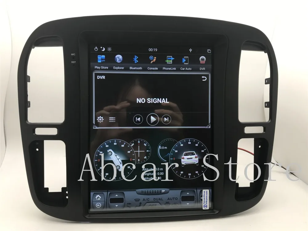 Tesla стиль Android 8,1 автомобильный dvd-плеер gps навигация для TOYOTA LAND CRUISER LC100 LEXUS LX470 1999-2002 радио px6 carplay ips