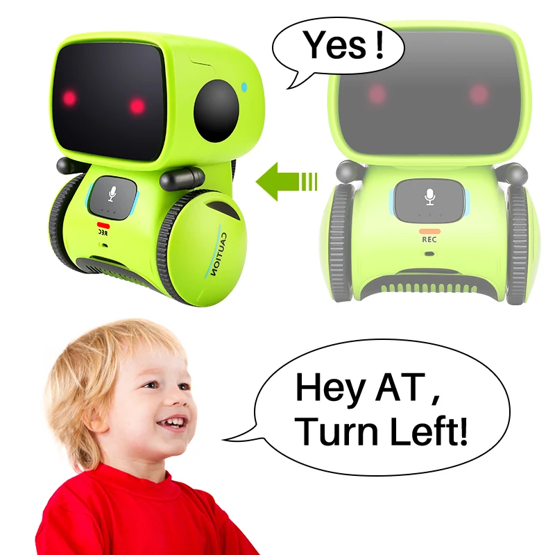 

Robot Toy Intelligent Dance Music Recording Dialogue Touch-Sensitive Control Interactive Smart Robot Toy Robotic for Kids