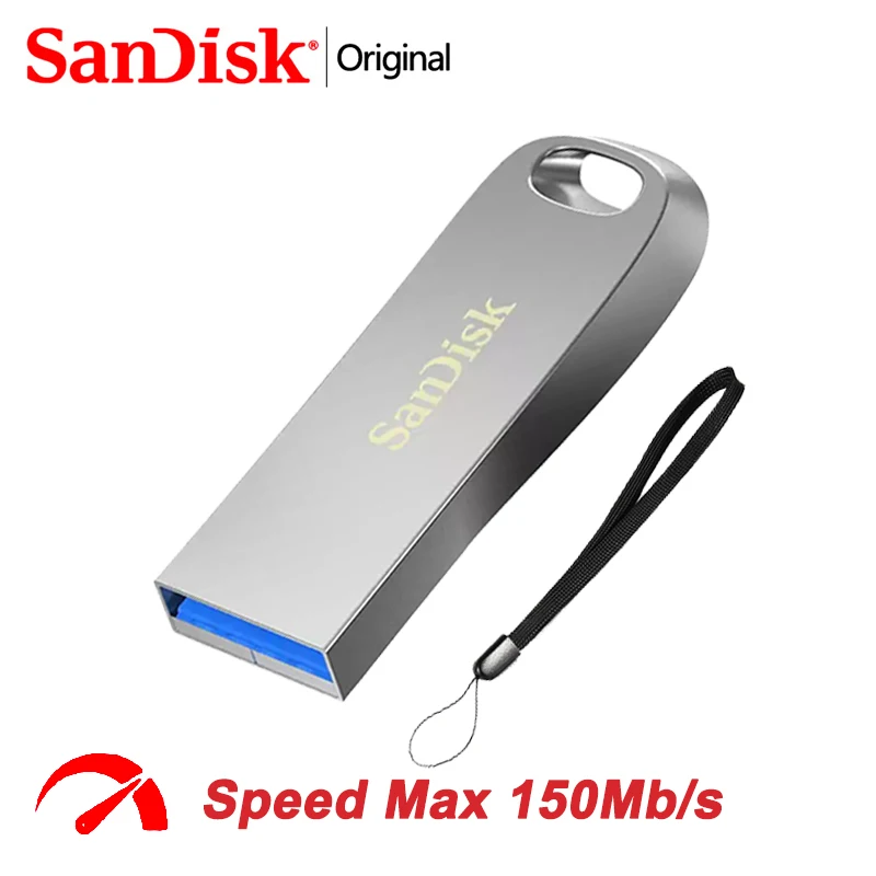 

USB-флеш-накопитель SanDisk объемом 64/128/256/512 ГБ для компьютера