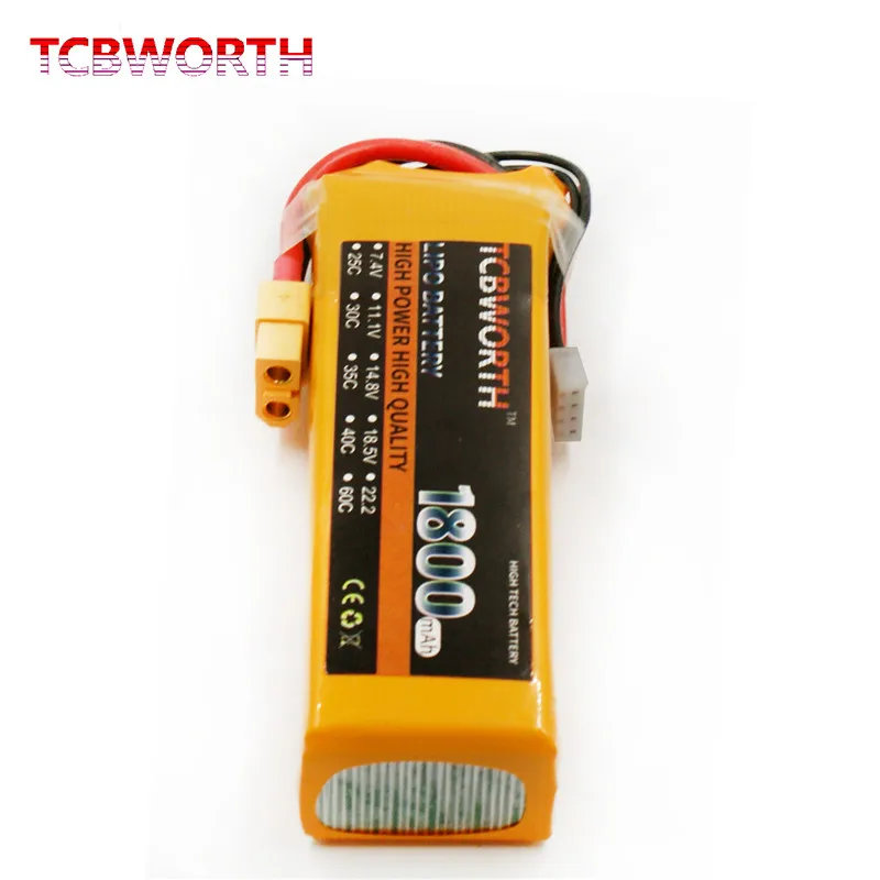 2S RC игрушка Lipo батарея 7 4 В 1800 мАч 40C LiPo для дрона радиоуправляемый самолет