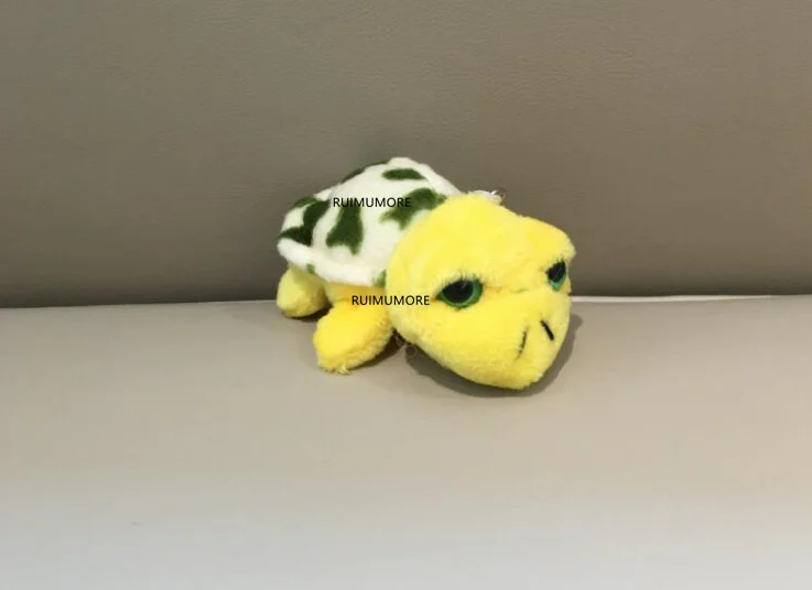 7cm Милые разноцветные мини-юбки, прибл. 4-15 см. Подарок черепаха маленькие животные плюшевые игрушки, брелок чучело черепахи игрушки - Цвет: 7cm
