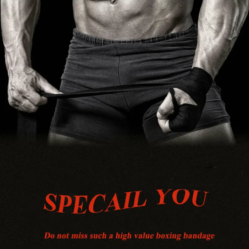 2 шт./упак. боксерские бинты для ММА Муай Тай тренировок повязки 1 5/2 5/3/5M Длина 5 см