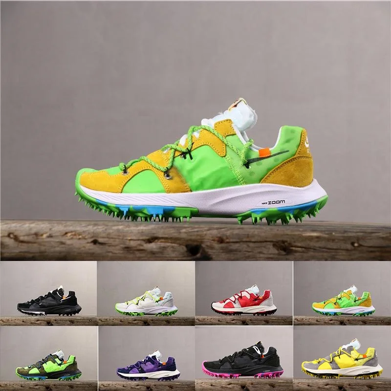 Original New Mens Zoom Terra Kiger 5 Trainers Sneakers Luxury Fashion Designer Black Breathe Green Pink White Running Shoes