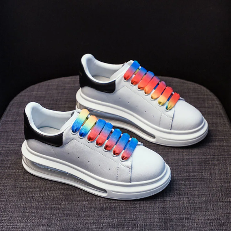 

Thick bottom air cushion small white women's shoes new winter heightening sports leisure Women's shoes warm plush shoes