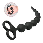 Анальные шарики силиконовая Анальная пробка Annal интимные игрушки для женщин Sexshop простаты массаж вагины шарики секс-шоп Анальная пробка секс-игрушки Sexyshop
