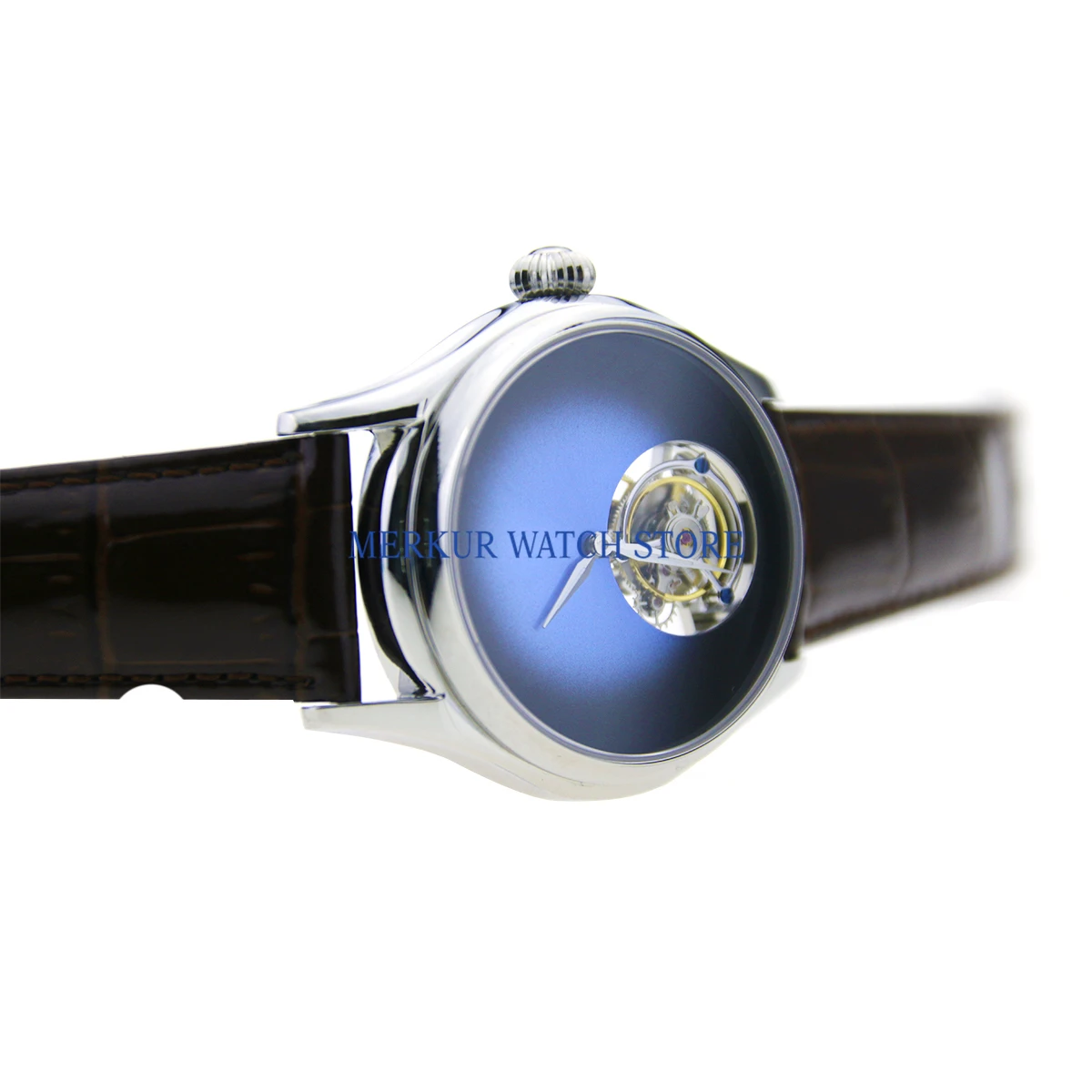 Sugess мужские часы Механические чайки Ханчжоу Высокая Beat Tourbillon движение Skelenton роскошное платье позолоченный черный циферблат