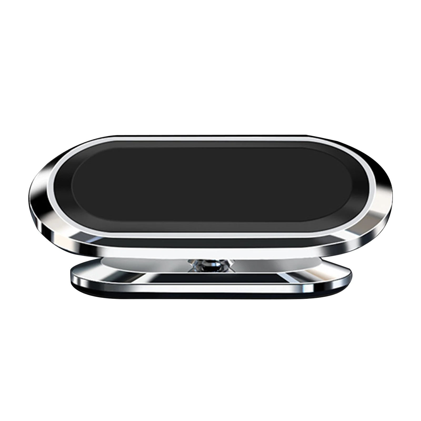 

Car Magnet Phone Mount Magnetic Phone Holder for Car Home Kitchen Office (Silver with Base) Car phone holder