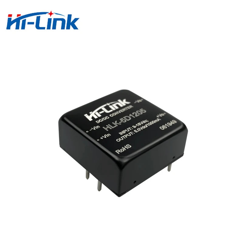 Горячая Распродажа 50 шт dc converter HLK 5D1205 5V 10A transfer 84% Тип изолированного блока