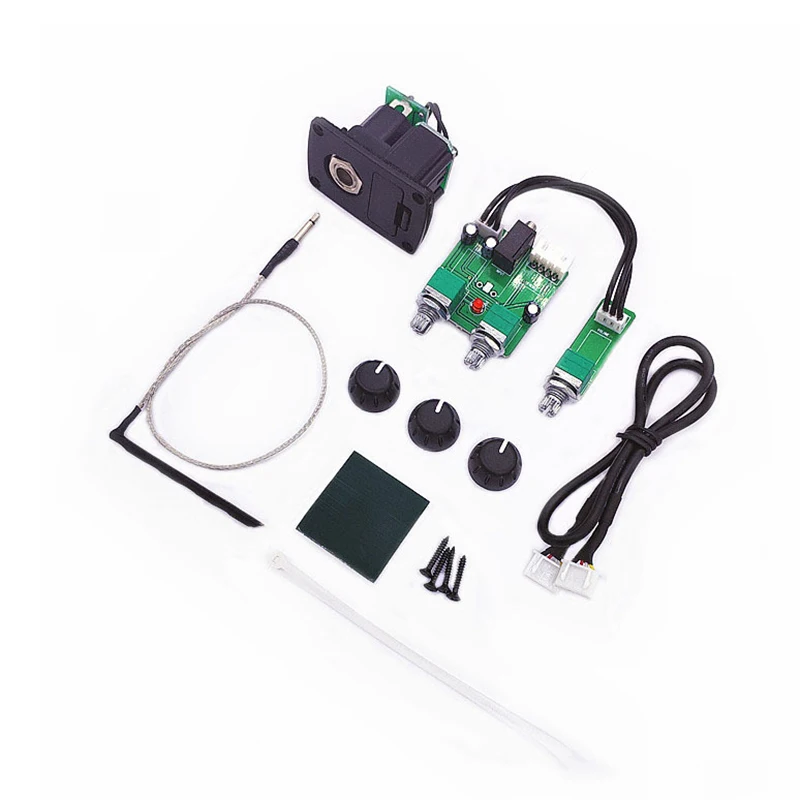 3-полосный Пикап для фольклорной классической акустической гитары EQ Equazlier -