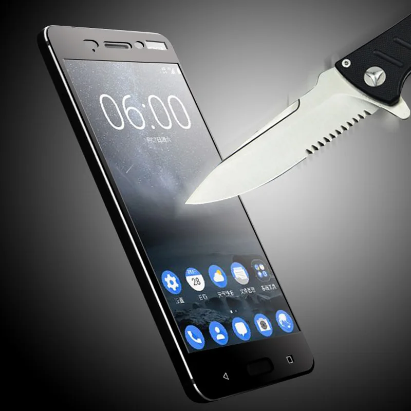 Закаленное стекло для Nokia 2.2 3.2 4.2 7.2 5.1 Plus 3 5 6 8 7 | Мобильные телефоны и аксессуары