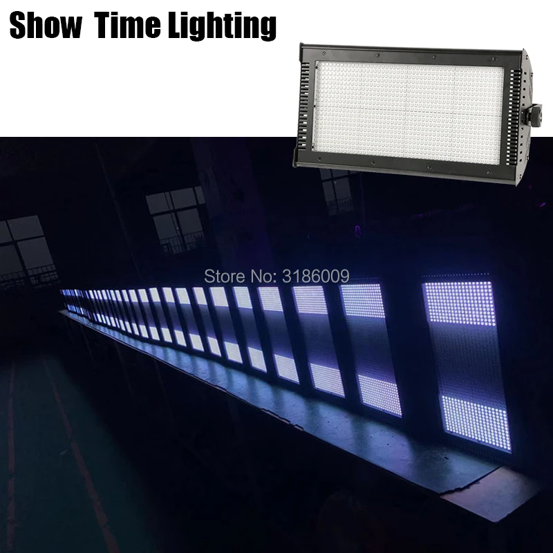 1000 Вт RGB Dj Led 4 шт. сегментации Strobe Flash светильник фон украсить эффект хороший