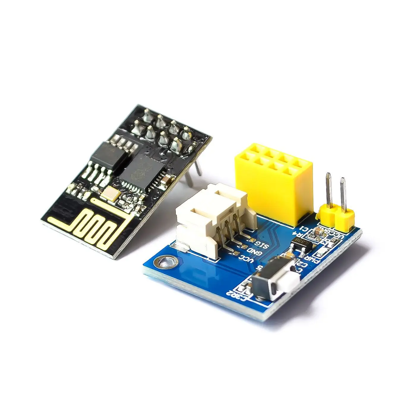 ESP8266 ESP01 ESP-01 RGB светодиодный контроллер Adpater WIFI модуль для Arduino IDE WS2812 WS2812B 5050 16 бит