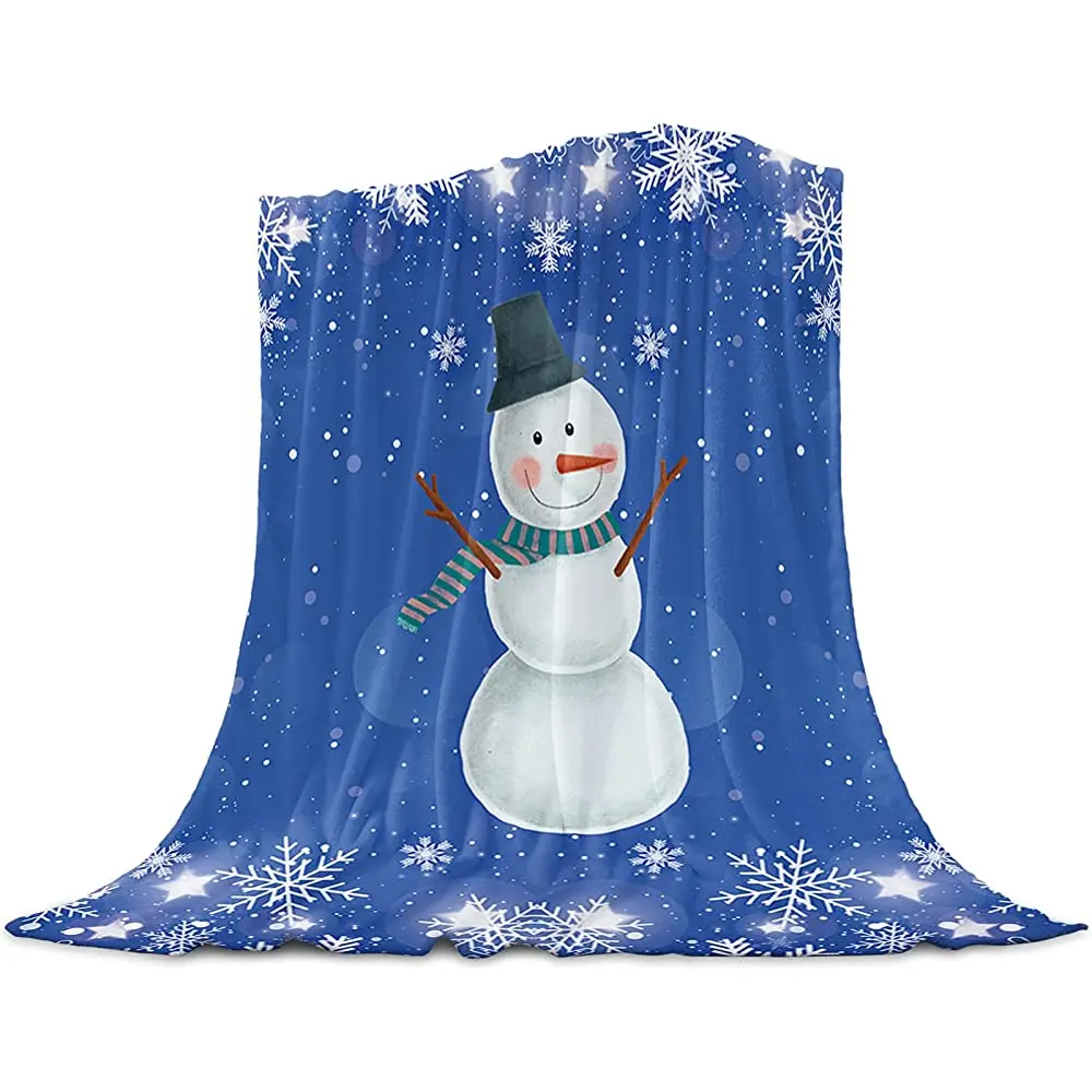 

Фланелевое Одеяло с Санта-Клаусом, искусственное дерево, легкое Флисовое одеяло для кровати, веселое Рождество, мягкое теплое одеяло на все ...