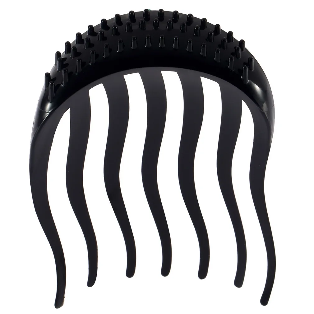 1 шт. вставки для объема заколка волос шикарный конский хвост гребень пучка