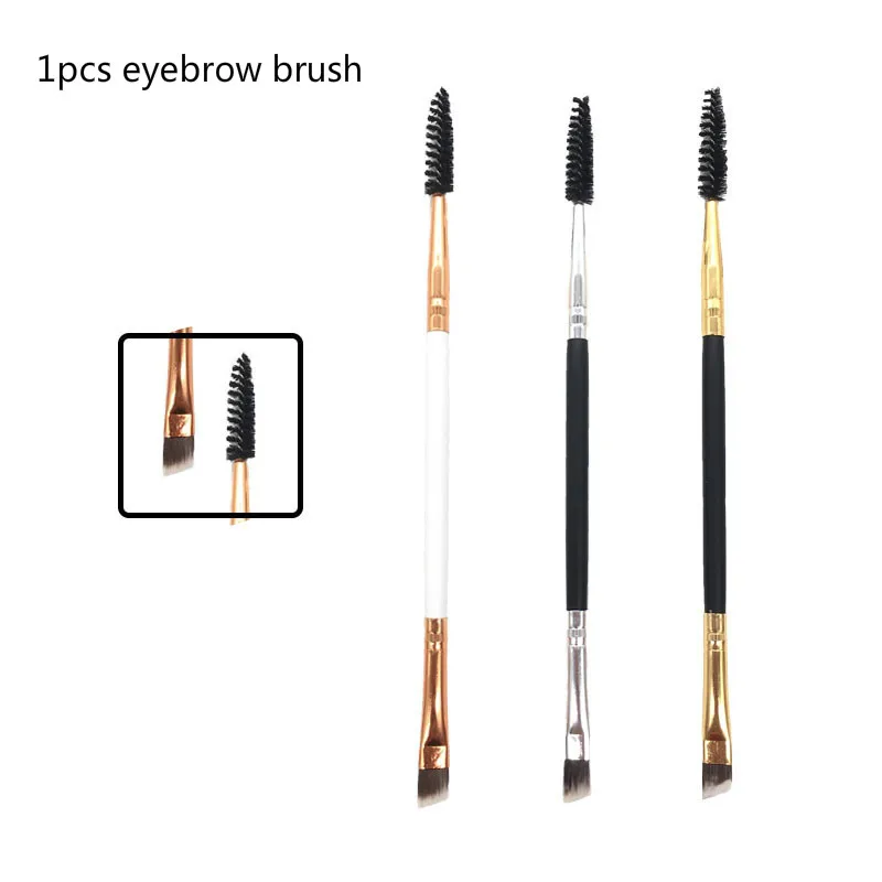 12 Pcs/lot Makeup Brushes Set Eye Shadow Brushes Blending Eyeliner Eyelash Eyebrow Brushes for Makeup Brochas Maquillaje - Handle Color: Random-1pc