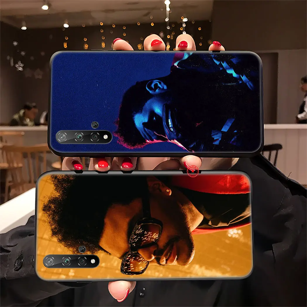The Weeknd Рэппер Мягкий силиконовый чехол для Huawei Honor Note 20 9X 7A Pro 20S 10 9 8 Lite 8A 8X 8C 7C 7X 6A Вид на.