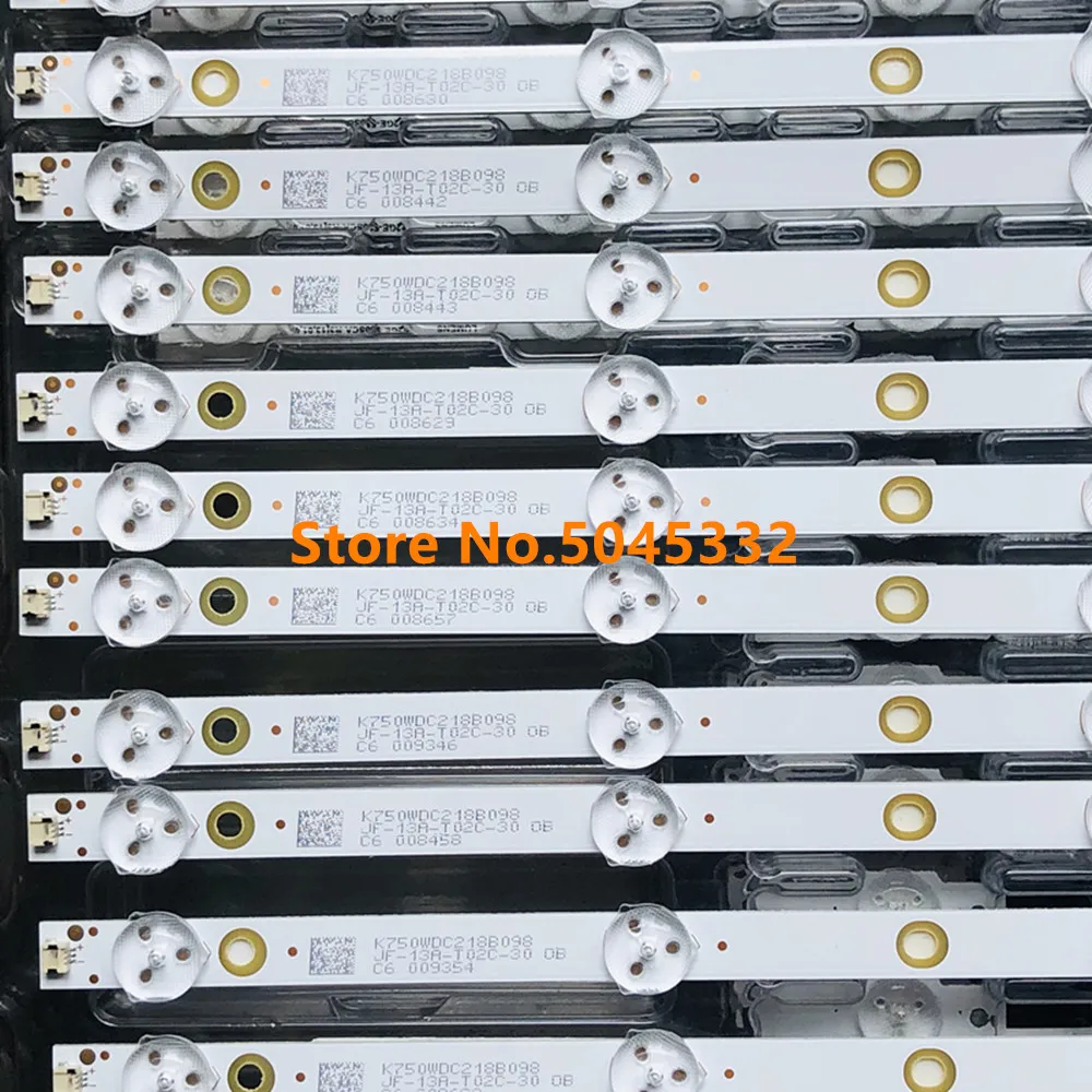 Светодиодная лента для подсветки Phi li ps 75PUF6393 / T3 4708 K75DC2 A1213K01 K750WDC2 A1 20 шт./лот 9