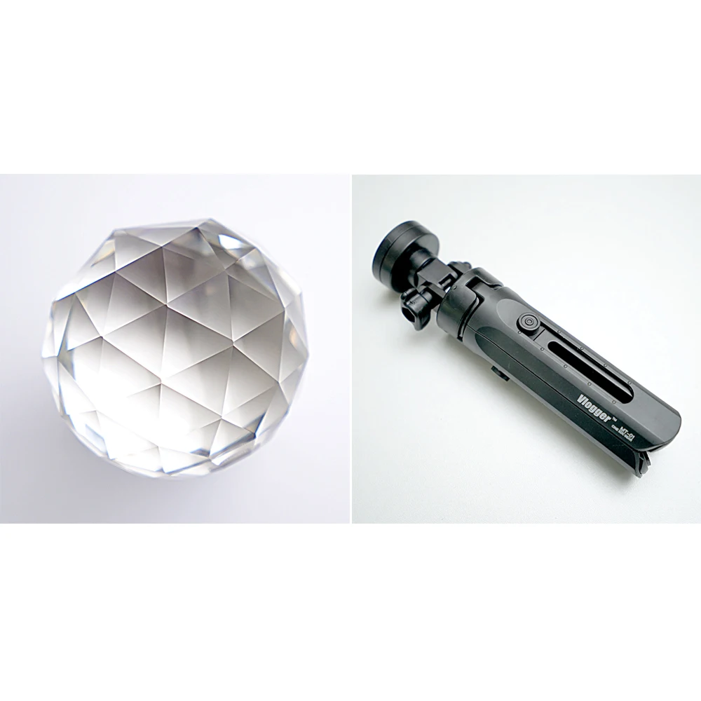 Ball and Tripod Фото хрустальный шар светильник Halo оптический стеклянный объектив для DSLR камеры видеокамеры хрустальный шар объектив VLOG Волшебный Фильтр объектива - Цвет: Ball and Tripod