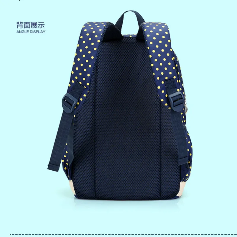 Girls children Printing Backpack School bags 3pcs set  Canvas school bags laptop bag kids travel Backpak schoolbags mochilas