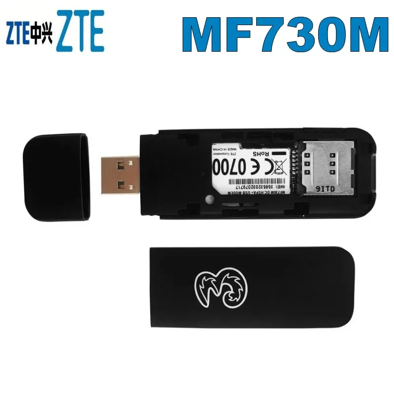 Разблокированный мобильный широкополосный модем ZTE MF730M 3G GSM USB 10 шт. pk e3533 e331 |