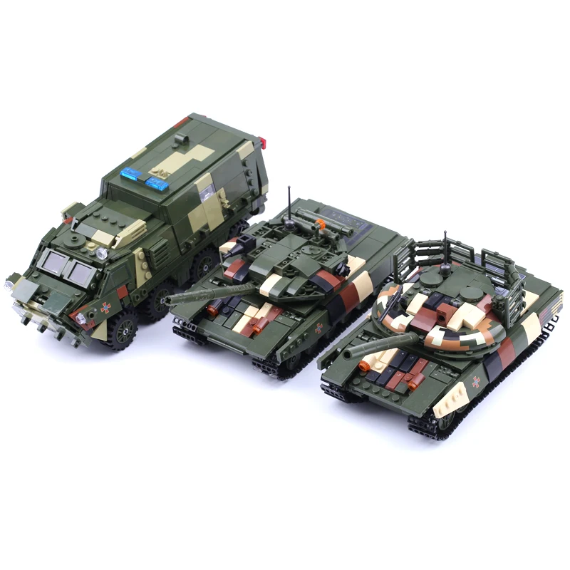 

The Military Weapon Army USSR BMM-4S Boxer Medical Armored Infantry Vehicle T-72 T-64 Main Battle Tank Building Blocks Brick Toy