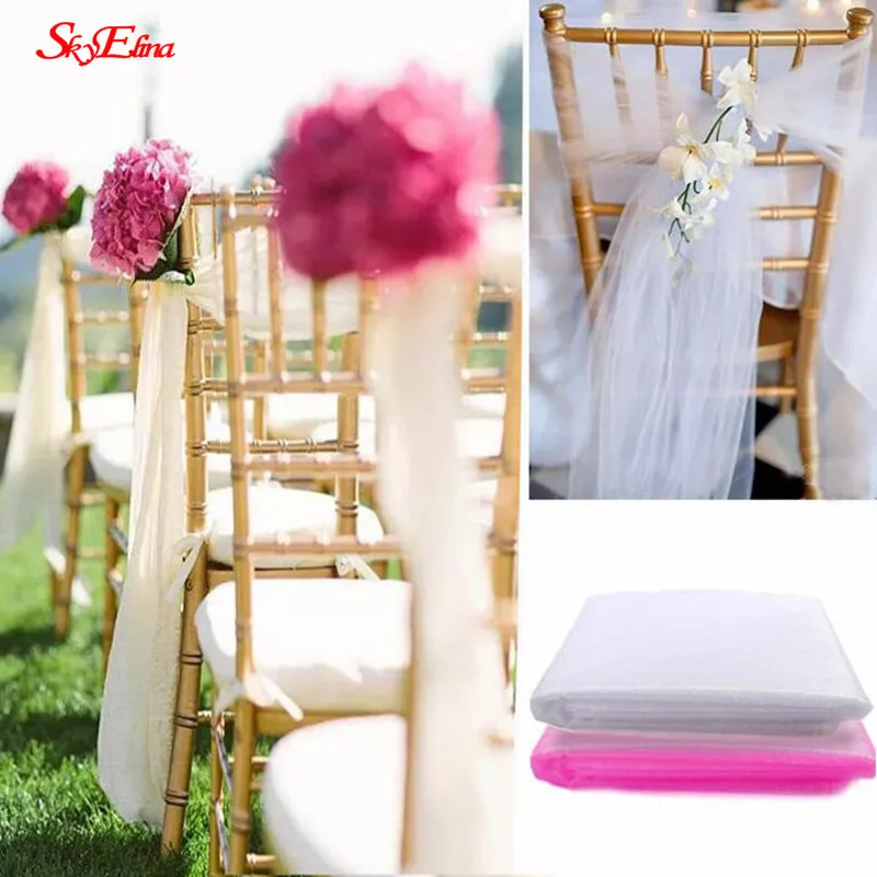 5/8/10 м рулон тюля к требованиям заказчика Сверкающие Детское платье-пачка с