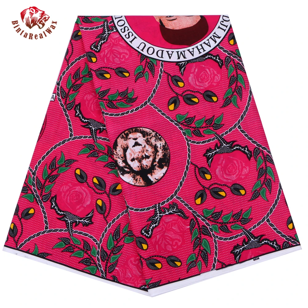 

BintaRealWax, африканская ткань, 2021 Анкара, материал для шитья платья, мягкий хлопок, 6 цветов, ткань 24A057