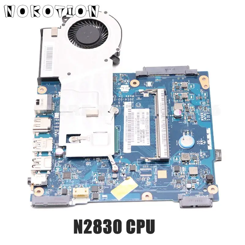 

NOKOTION NB.MML11.002 NBMML11002 For Acer aspire ES1-511 Laptop Motherboard N2830 CPU DDR3 Z5W1M LA-B511P