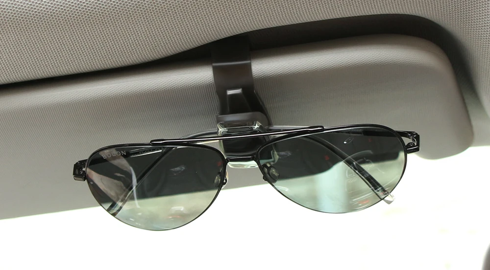 Автомобильный держатель для очков авто козырек солнцезащитных Киа Renault Nissan Форд