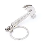 Модный мужской автомобильный брелок с орнаментом, брелок с молотком с когтями, креативный металлический брелок с подвеской для сумки, подарок, брелок для ключей, автомобильный Декор