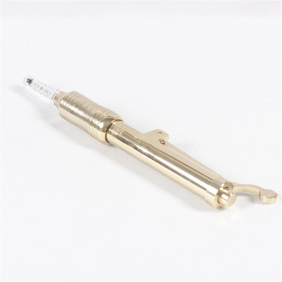 24K Golden Hyaluron Pen For Lip lifting lift lip filler Needle Free Hyaluronic Pen Syringe Atomizer Injection Wrinkle Removal Be