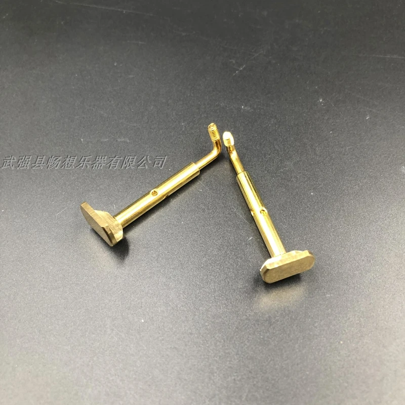 

5 sets High quality 18''-19" Viola Grade hook style fission Chinrest Clamp Screws，Viola Replacement Parts accessories