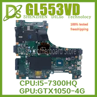 kefu gl553vd for asus gl553v gl553e gl553vw laptop motherboard gl553vd mainboard i5 7300hq gtx10504g test original motherboard