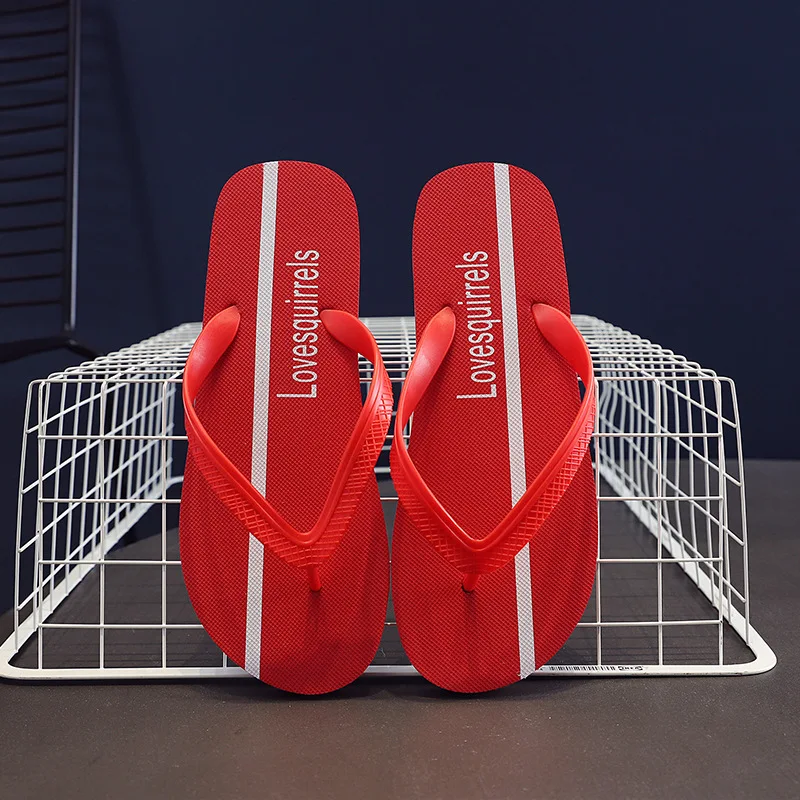 

Mazefeng Brand 2020 Mens Beach Flip Flops Drainage Slip on Gripper Sandals Anti Slip Bath Shower Poolside Footwear Plus Size 45