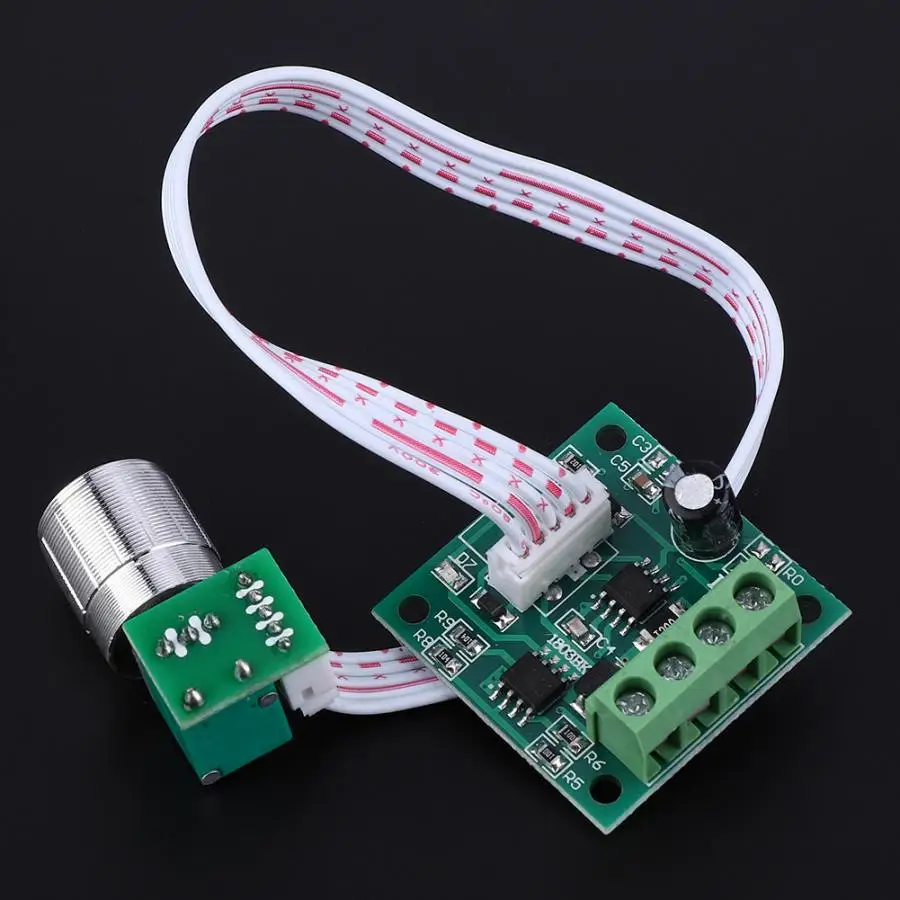 

PWM DC Motor Speed Controller 1.8-15 2A Speed Switch 1803BKW Motor Speed Controller